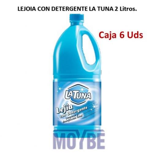 Lejía Con Detergente LA TUNA 2 Litros  (Caja 6 Uds.) [0]