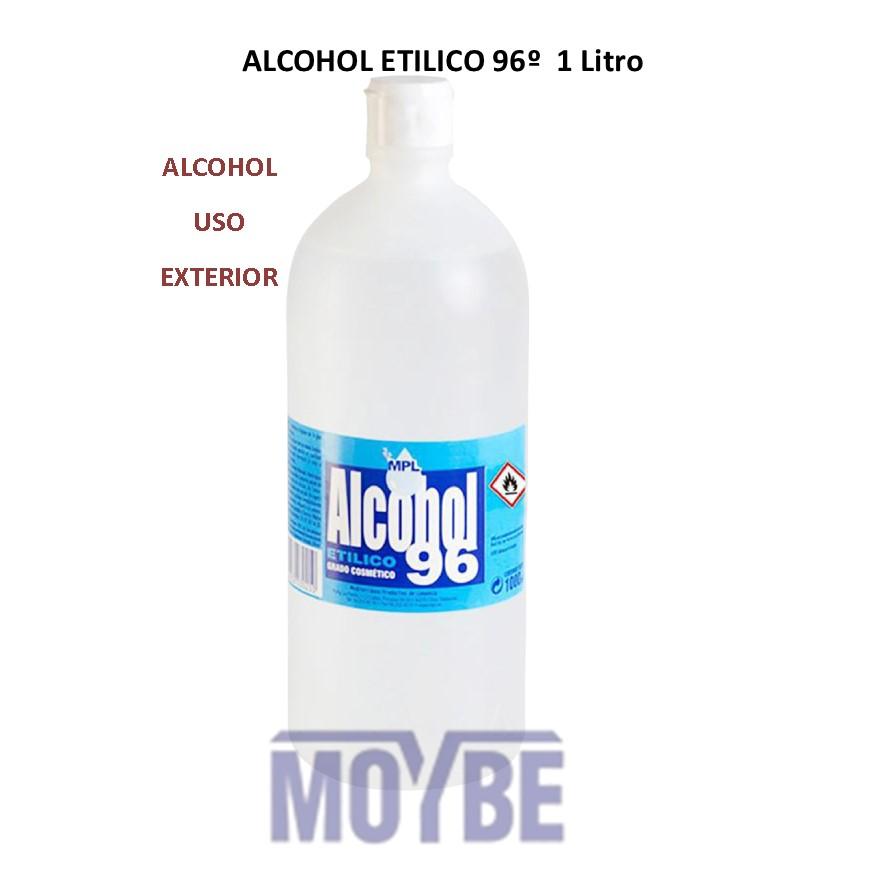 Alcohol Etílico 96º 1 Litro