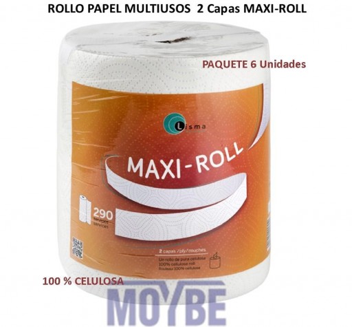 Rollo Papel Multiusos MAXI-ROLL Paquete 6 Unidades [1]