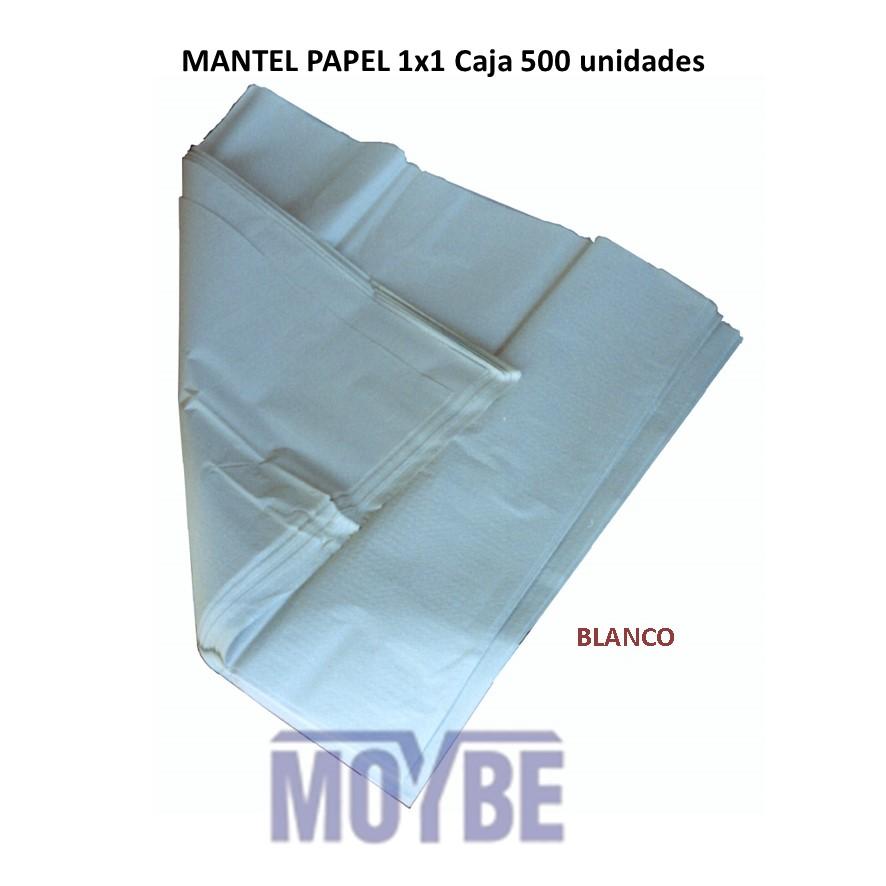Mantel Papel 1x1 (Caja 500 Unidades)