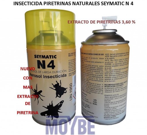 Insecticida Piretrinas Naturales SEYMATIC N-4 250 ml. [0]