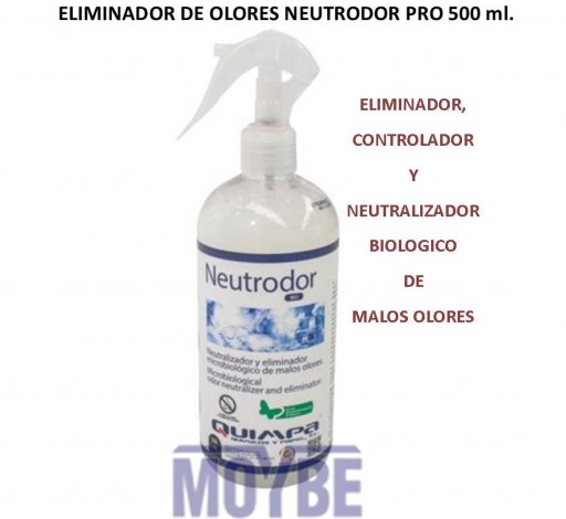 Neutralizador Eliminador Microbiologico de Malos Olores MICRODOR PRO Pistola 500 ml.