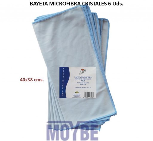 Bayeta Microfibra Cristeles 40x38 (6 Unidades) [0]