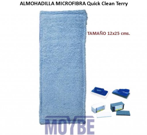 Almohadilla Microfibra Quick Clean *Terry* 12x25