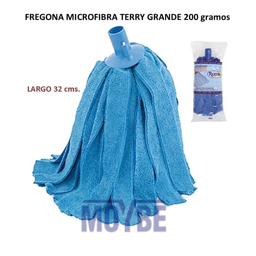 Fregona Microfibra TERRY Azul Microfibra 200 Grs.
