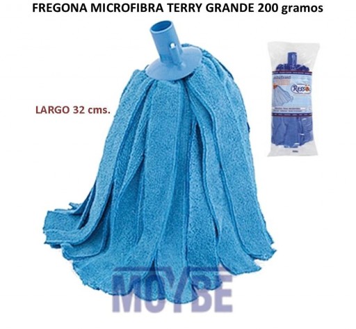 Fregona Microfibra TERRY Azul Microfibra 200 Grs. [0]