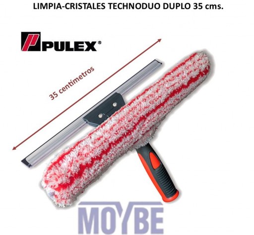 Limpiacristales Con Mojador PULEX TECHNODUO 35 Centímetros