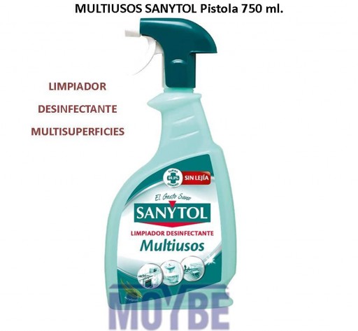 Limpiador Desinfectante Multiusos SANYTOL Pistola 750 ml. [0]