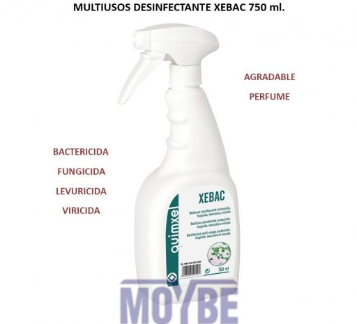 Multiusos Desinfectante XEBAC 750 ml.