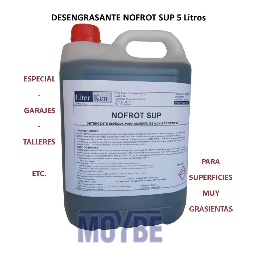 Detergente Multiusos Concentrado Para Superficies Grasientas NOFROT SUP 5 Litros