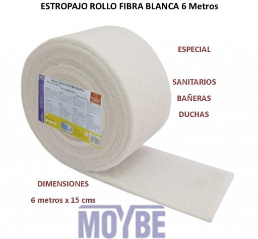 Estropajo Rollo Blanco 600x15