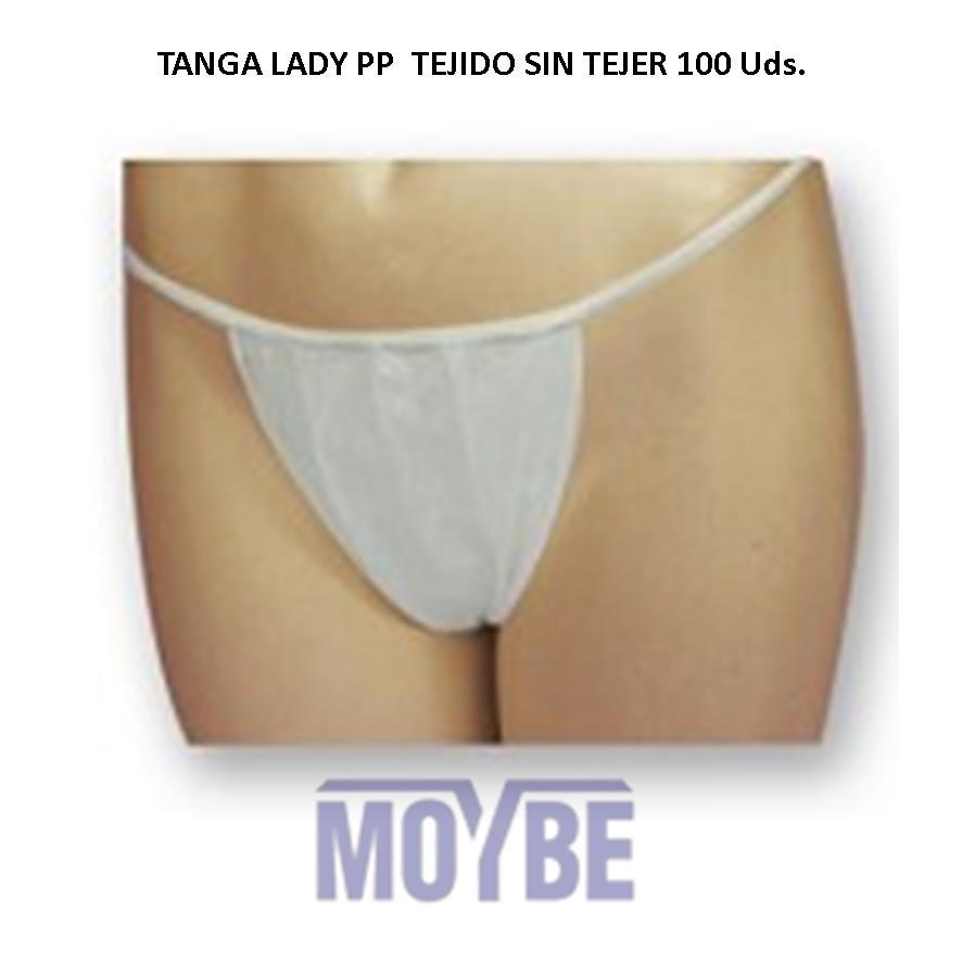 Tanga LADY PP Tejido Sin Tejer Paquete 100 Uds