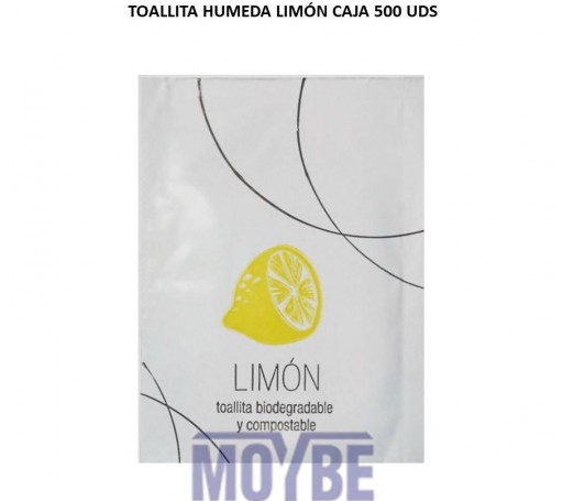 Toallita Refrescante Limón Caja 500 Uds. [0]
