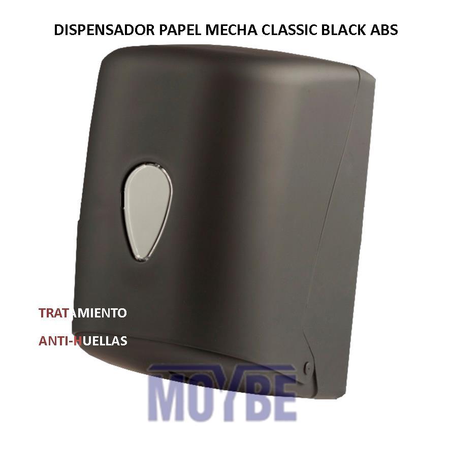 Dispensador Pepel Mecha CLASSIC BLACK ABS