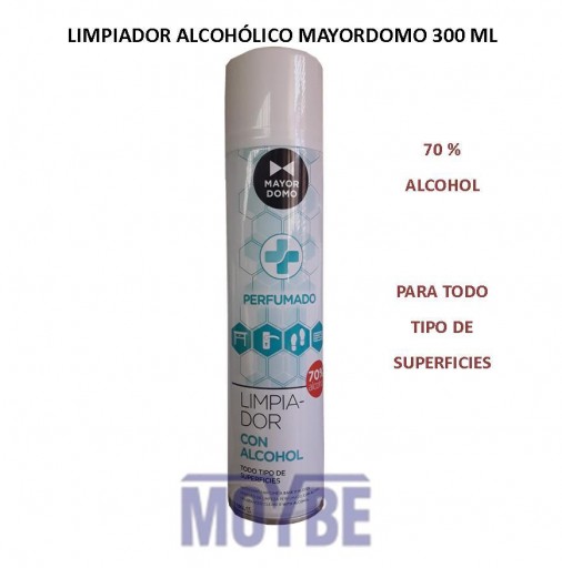 Limpiador Spray Alcohólico Perfumado 300 ml  [0]