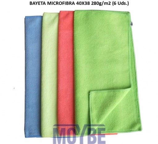 Bayeta Microfibra Rizo 40x38 280g (6 Unidades) [0]
