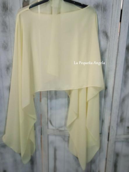 BOOM. CAPA GASA EN AMARILLO PASTEL