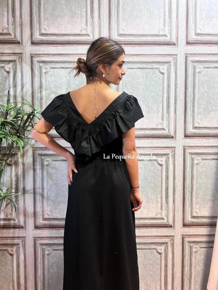 ATRANI. FALDA NEGRA CON BORDADO [2]