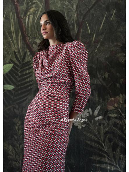 AURA.- VESTIDO MIDI ESTAMPADO [0]