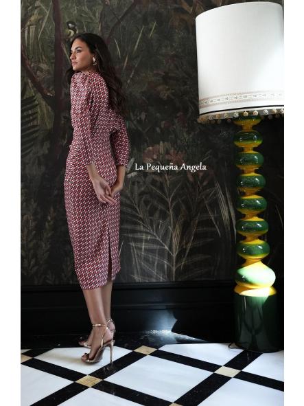 AURA.- VESTIDO MIDI ESTAMPADO [2]
