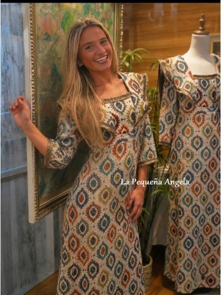 BAKAU. VESTIDO ESTAMPADO ETNICO [1]