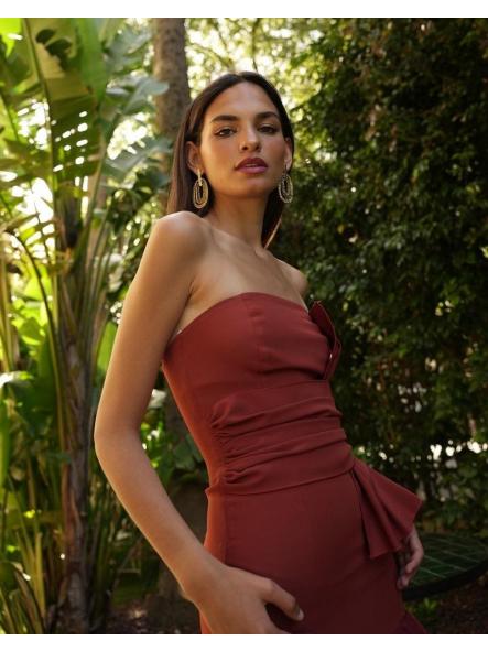BELICE. VESTIDO EN COLOR TEJA [1]