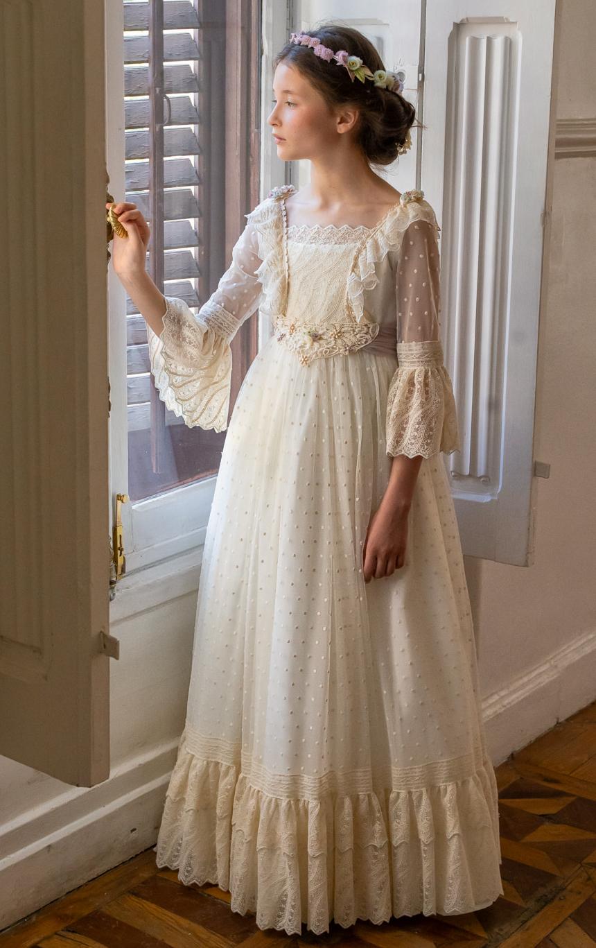 CHANTAL. VESTIDO PRIMERA COMUNION MON AIR