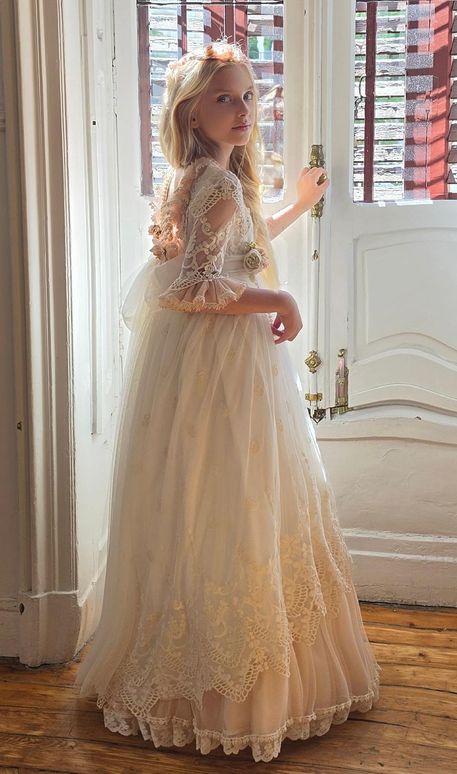 CHARLOTTE. VESTIDO COMUNION MON AIR