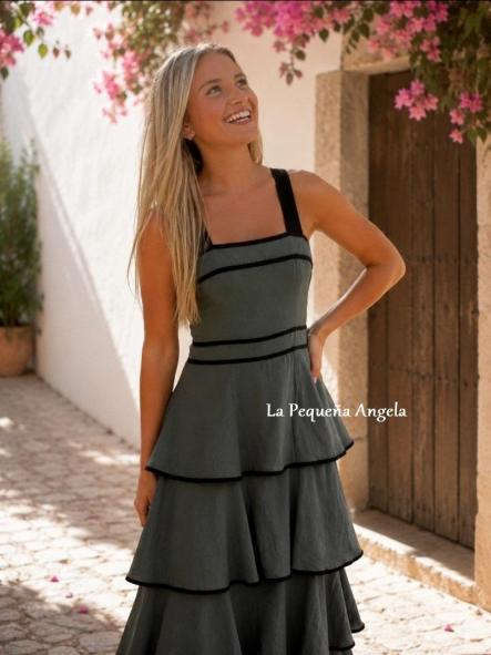 CONIL VERDE. VESTIDO TIRANTES [3]