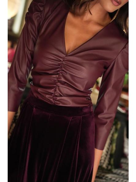 NIDO. PANTALÓN TERCIOPELO BURDEOS [1]