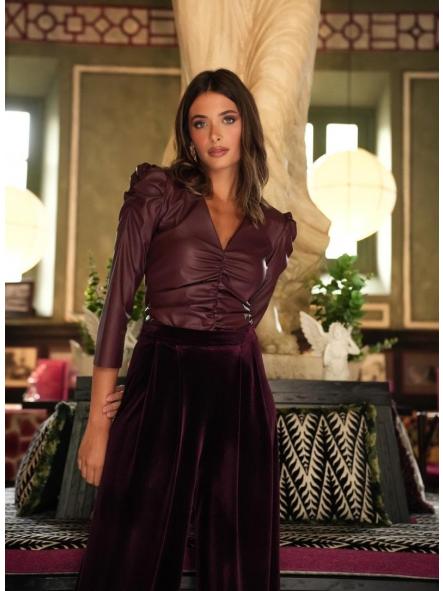 NIDO. PANTALÓN TERCIOPELO BURDEOS [2]