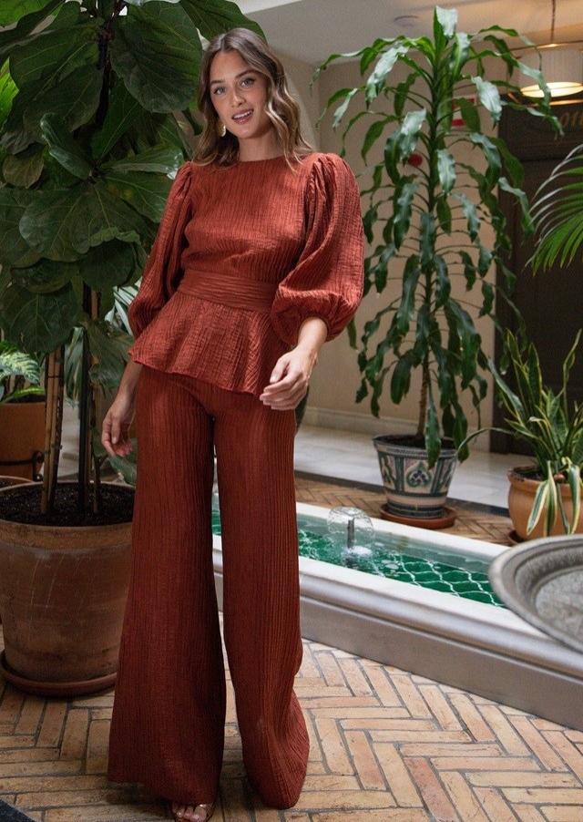 DAMASCO. CONJUNTO TEJA