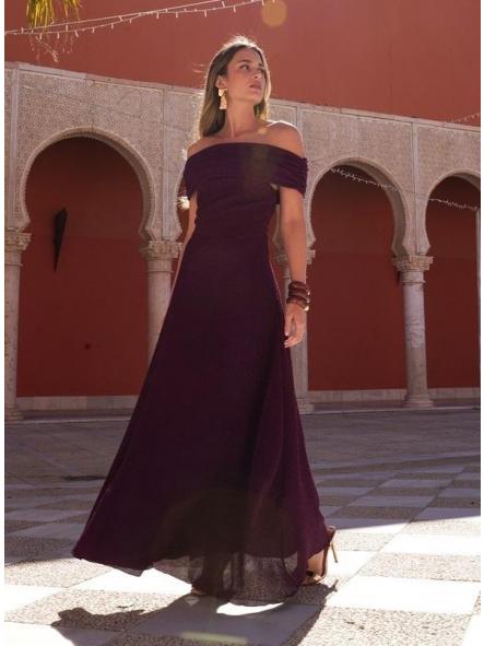 EUROPA. VESTIDO ESCOTE BAÑERA [1]