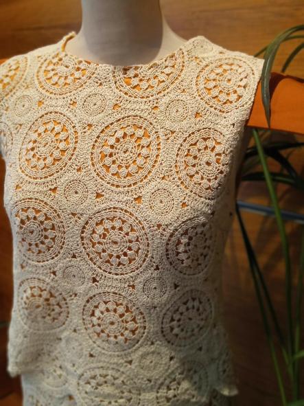 FORNELLS. CONJUNTO CROCHET FALDA Y TOP [3]