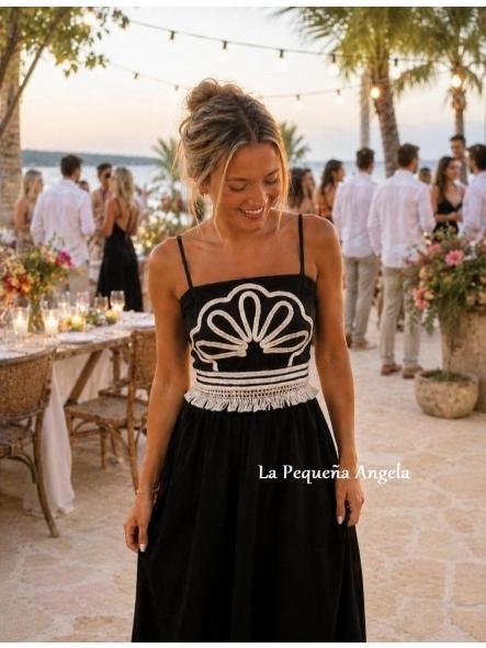 LEIA. VESTIDO NEGRO DE TIRANTES [2]