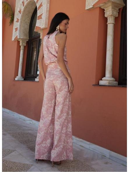 LEO. CONJUNTO TOP Y PANTALON BORDADO [2]