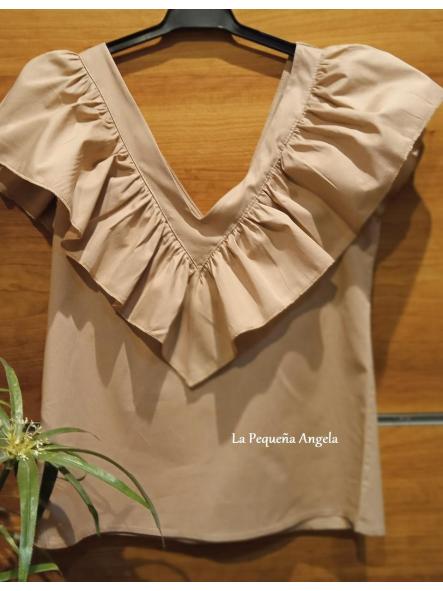 LEOTTA. BLUSA CAMEL [0]