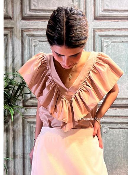 LEOTTA. BLUSA CAMEL [3]