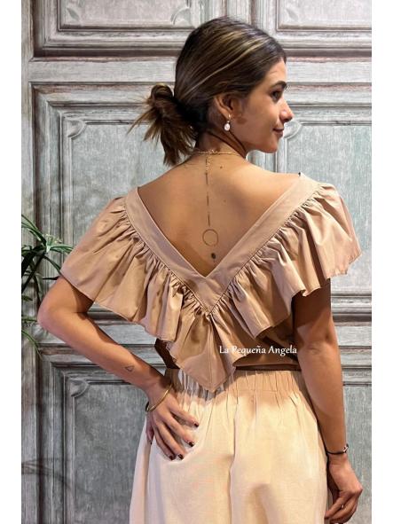 LEOTTA. BLUSA CAMEL [1]