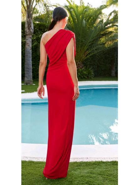 LUCHY. VESTIDO LARGO ROJO [1]