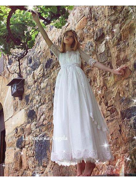 LUNA ROSA. VESTIDO PRIMERA COMUNION MON AIR