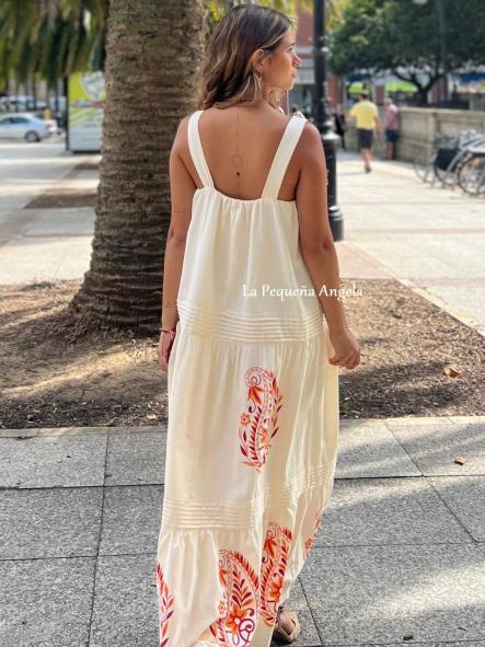 MELOCOTON. VESTIDO SUELTO DE TIRANTES [1]