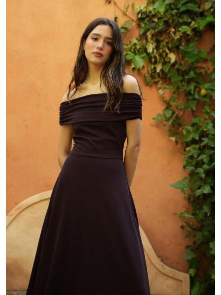 NADIA. VESTIDO MARRON [2]