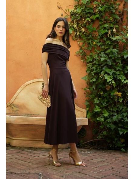 NADIA. VESTIDO MARRON [1]