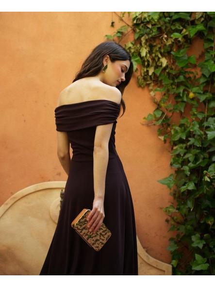 NADIA. VESTIDO MARRON [3]