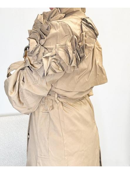 SETENIL. GABARDINA CAMEL