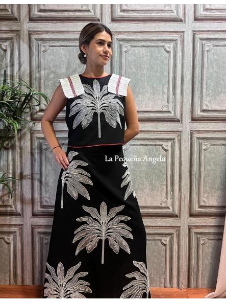 OASIS.  CONJUNTO TOP Y FALDA