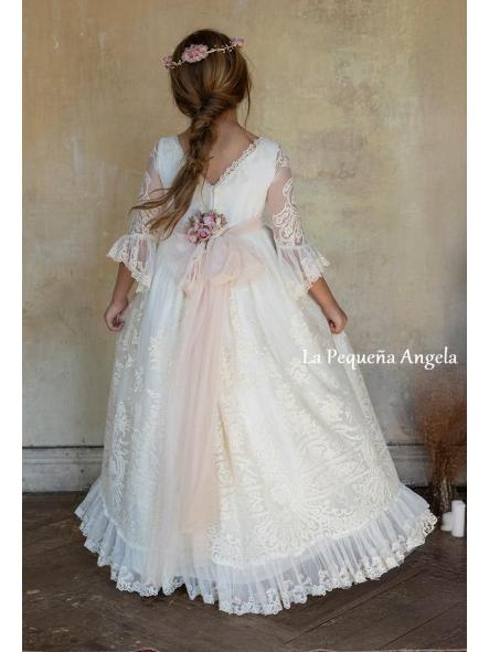 POEMA ROSA. VESTIDO COMUNION POEMA ROSA MON AIR [1]