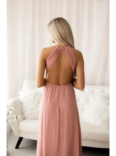 1392. VESTIDO LARGO DE GASA [1]