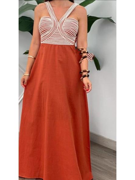 ROSLANA. VESTIDO TEJA [3]